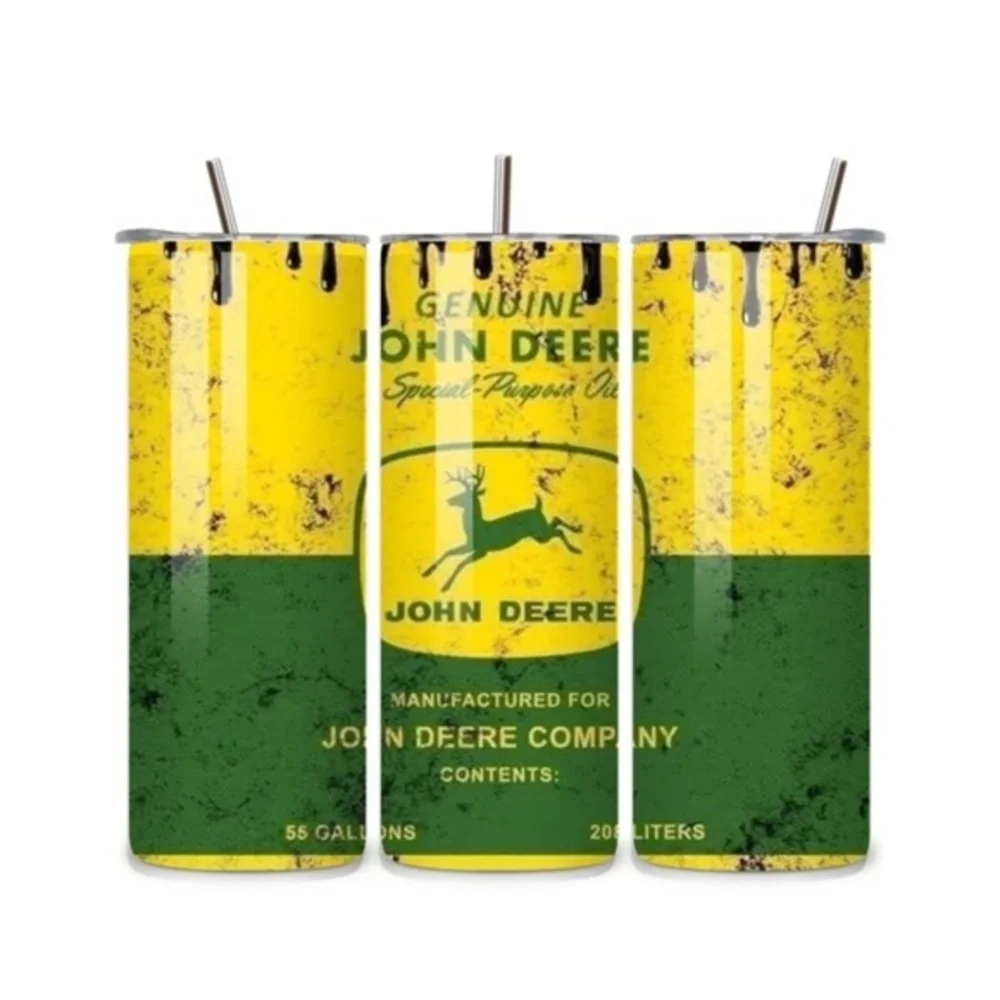 John Deere 20oz Stainless Steel Tumbler